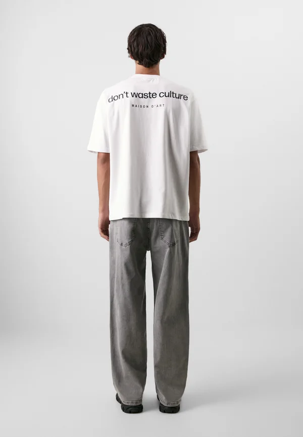 NIA UNISEX - T-Shirt print - white