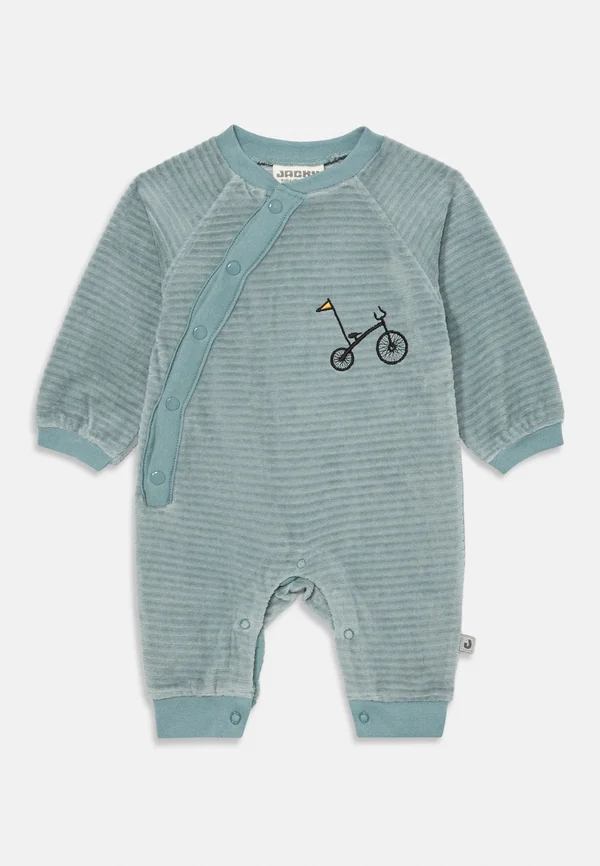 NICKI OVERALL BIKER BOY - Jumpsuit - light blue