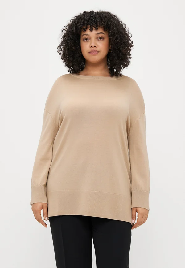 NIDO - Strickpullover - beige