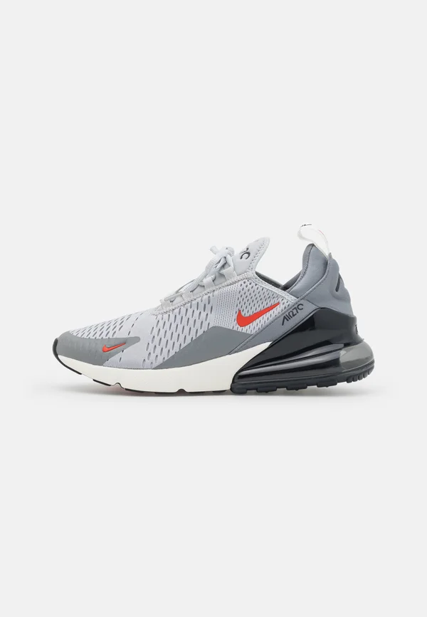 NIKE AIR MAX 270 - Sneaker low - grey fog/team orange/sail/particle grey