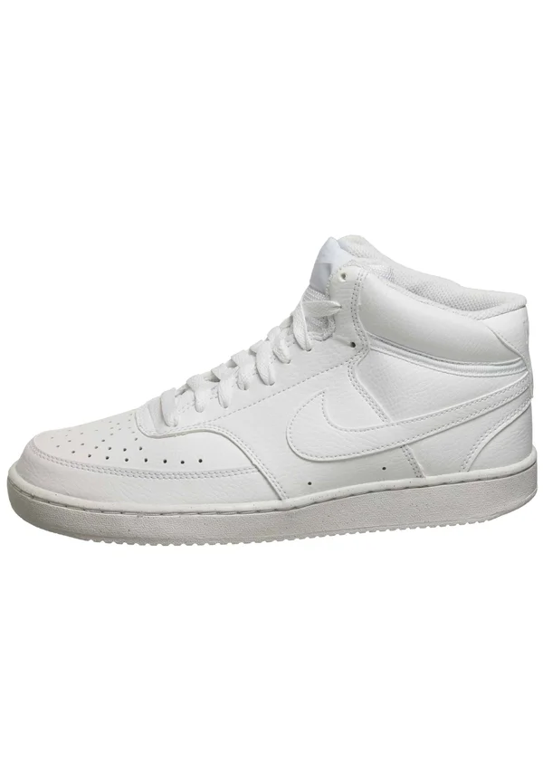 NIKE COURT VISION MID BE - Sneaker low - white white white