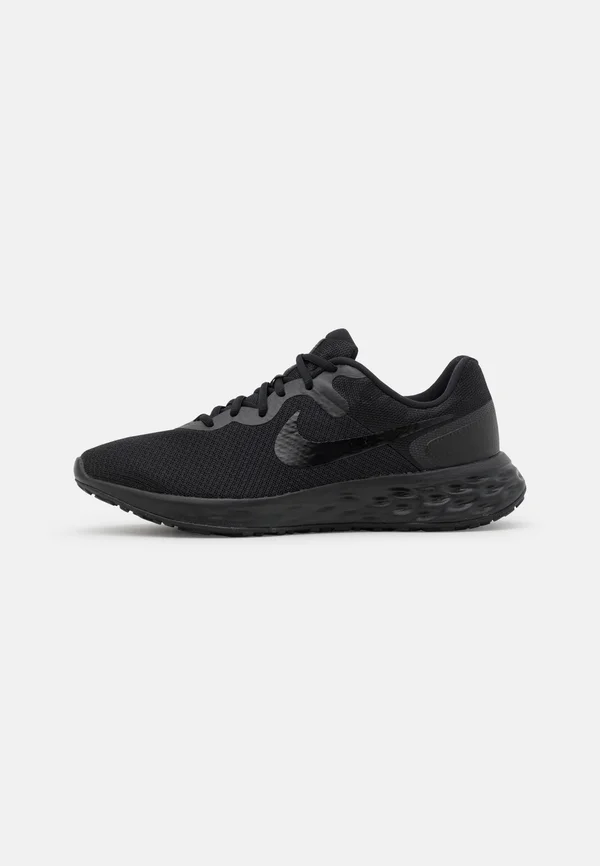 NIKE REVOLUTION 6 - Laufschuh Straße - black/dark smoke grey
