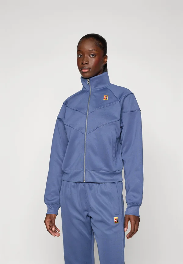 NIKECOURT JACKET HERITAGE - Trainingsjacke - diffused blue