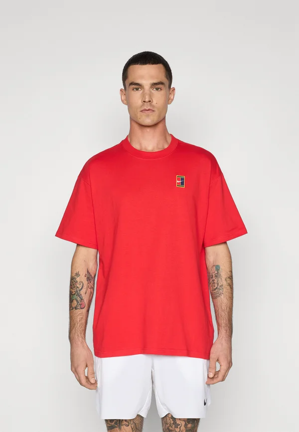 NIKECOURT TEE - T-Shirt basic - university red