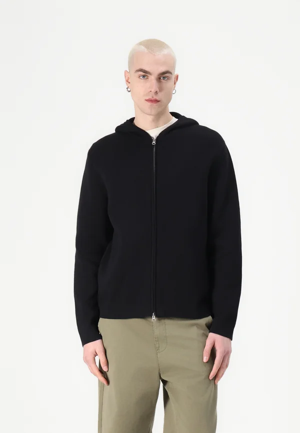 NIKLAS - Strickjacke - black