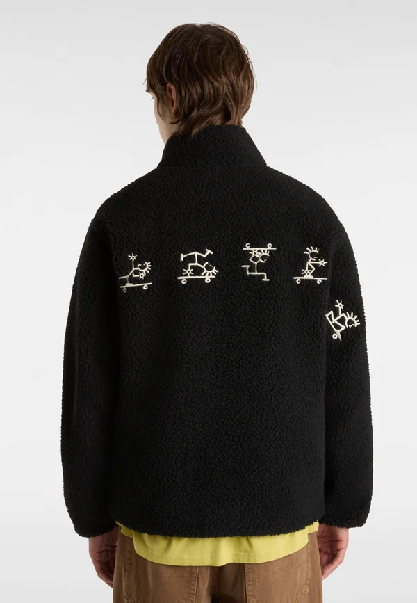 NIMI FULL ZIP  - Fleecejacke - black