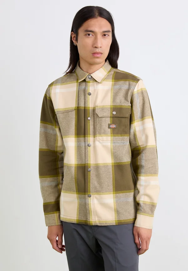 NIMMONS - Hemd - wood ash