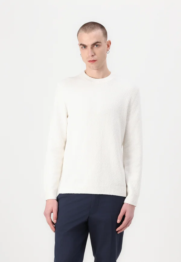 NINO SWEATER - Strickpullover - clear cream