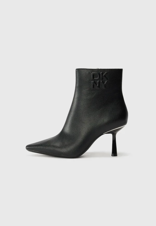 NIOMI HEELED BOOTIE - Stiefelette - black