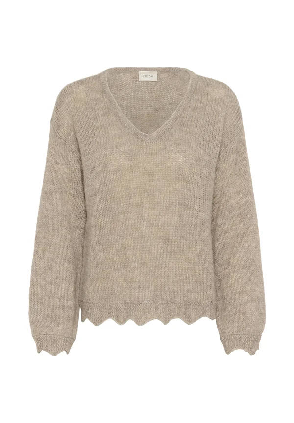 NISO - Strickpullover - cobblestone melange