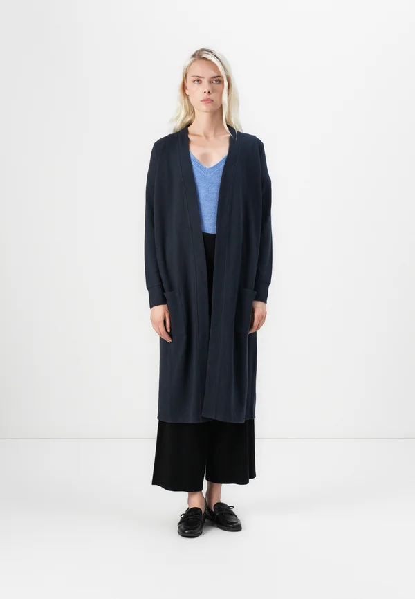 NMCITY CARDIGAN - Strickjacke - navy blazer