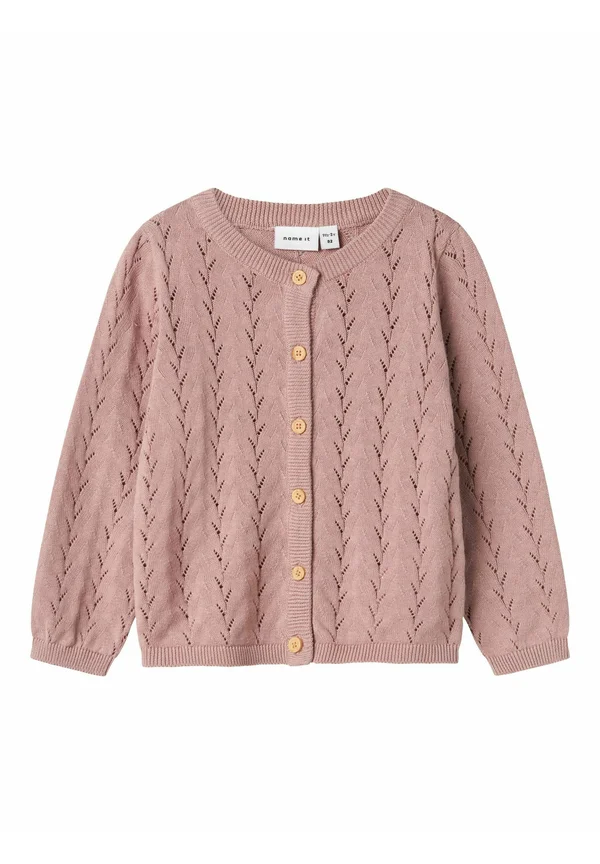 NMFBANNI CARD - Strickjacke - deauville mauve