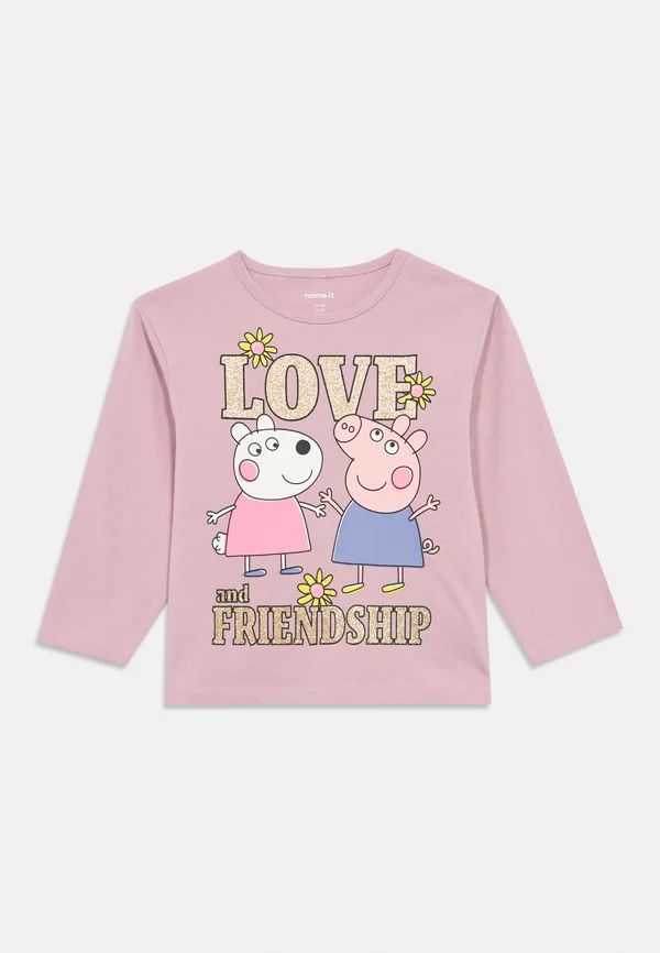 NMFDADA PEPPA BOX - Langarmshirt - dawn pink