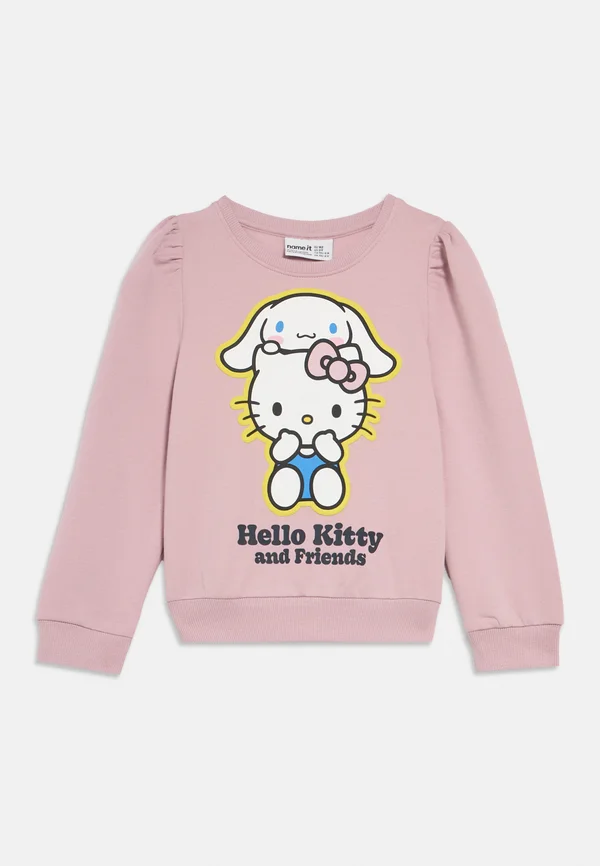 NMFDURITA HELLO - Sweatshirt - dawn pink