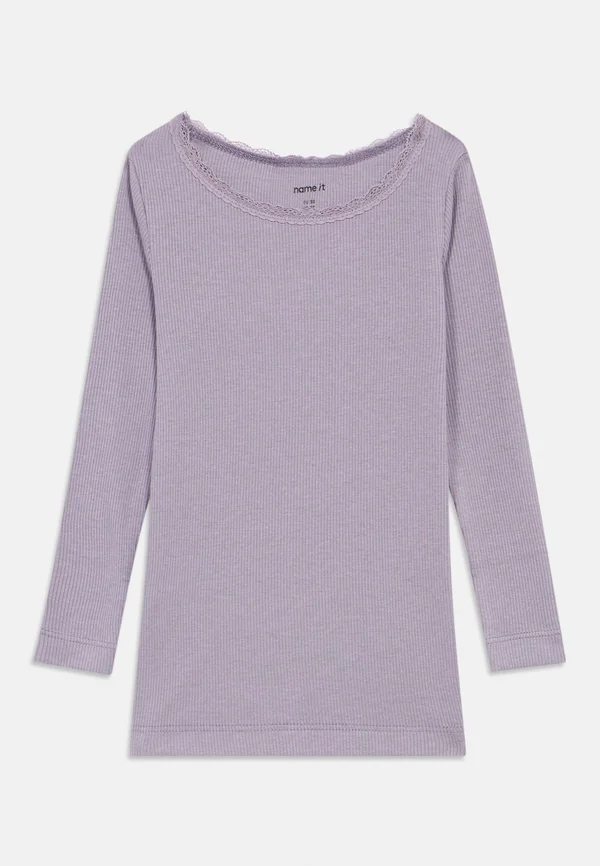 NMFKAB - Langarmshirt - lavender gray