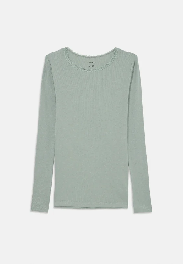 NMFKAB - Langarmshirt - slate gray