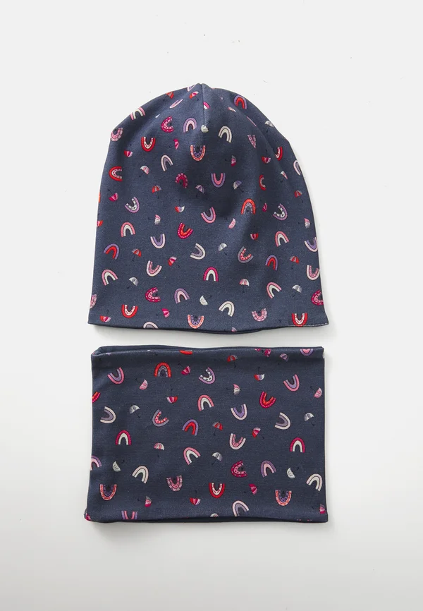 NMFMOPPY UNISEX SET - Mütze - vintage indigo