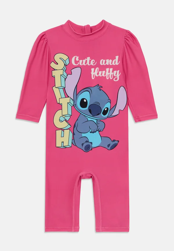 NMFMOSA STITCH - Badeanzug - carmine rose