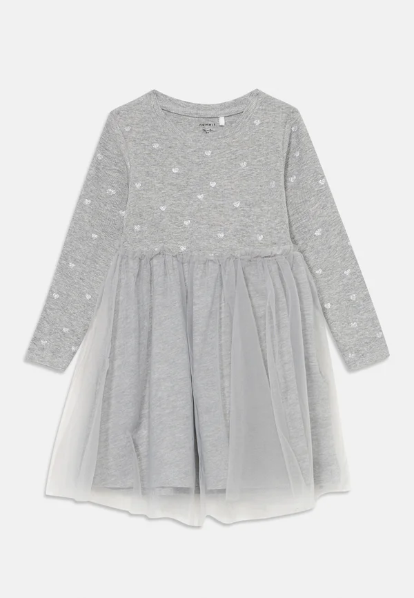 NMFNADJA  DRESS - Freizeitkleid - grey