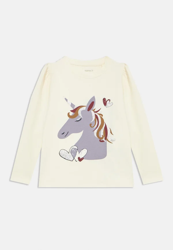 NMFTEARTA - Langarmshirt - cloud dancer
