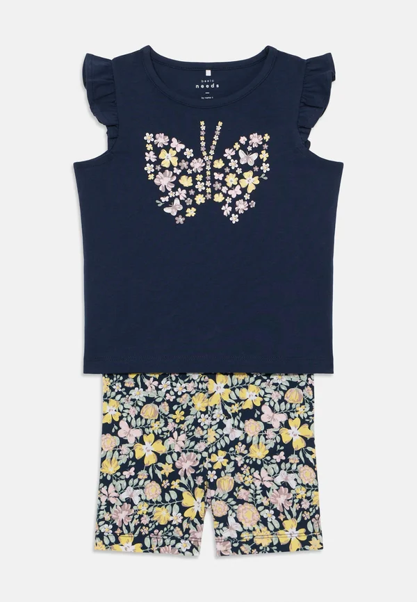 NMFVAYANA SET - Shorts - navy blazer