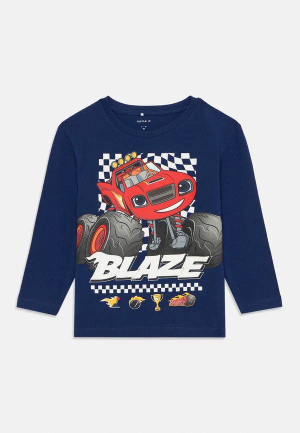 NMMAMAN BLAZE - Langarmshirt - blue