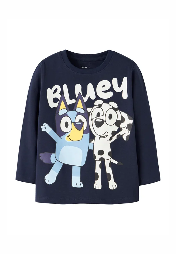 NMMJONAS BOX SKY - Langarmshirt - navyblazer