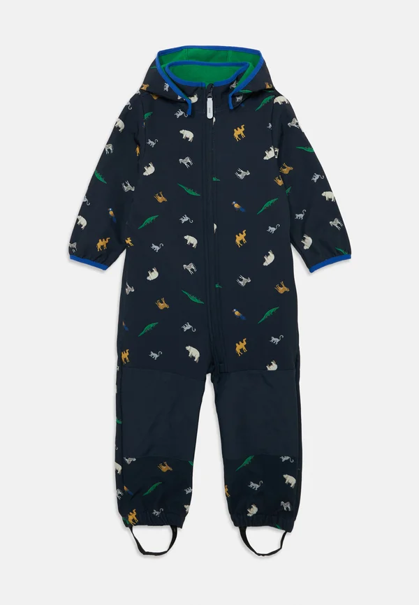 NMMMALTA SOFTSHELL SUIT UNISEX - Jumpsuit - dark sapphire