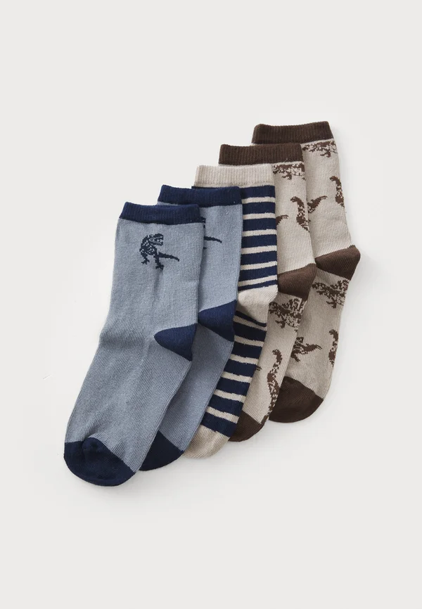 NMMNIEL SOCK 5 PACK - Socken - blue/brown