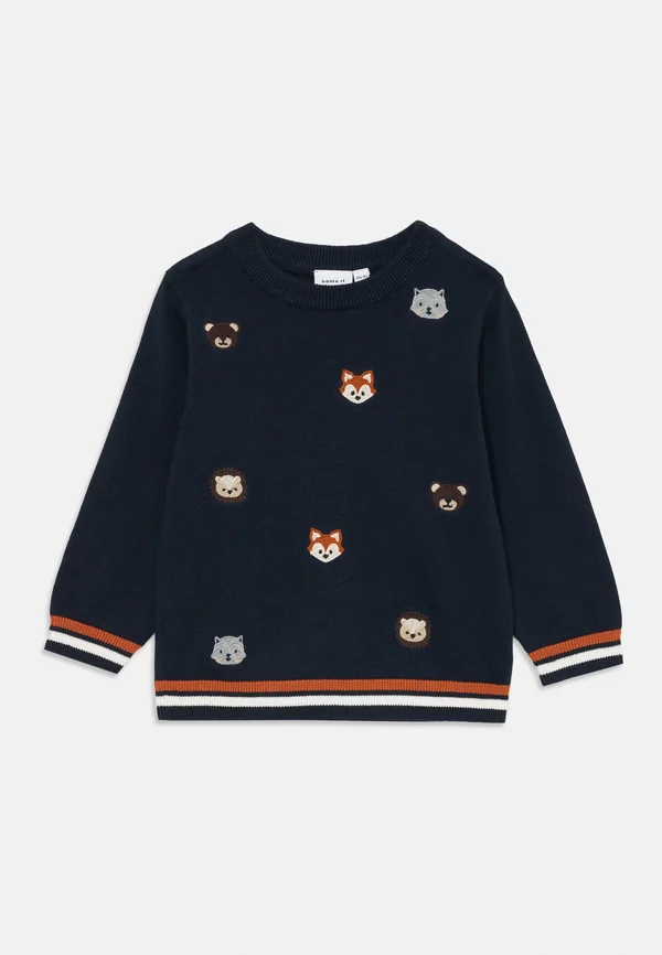 NMMOLIVER - Strickpullover - navy blazer