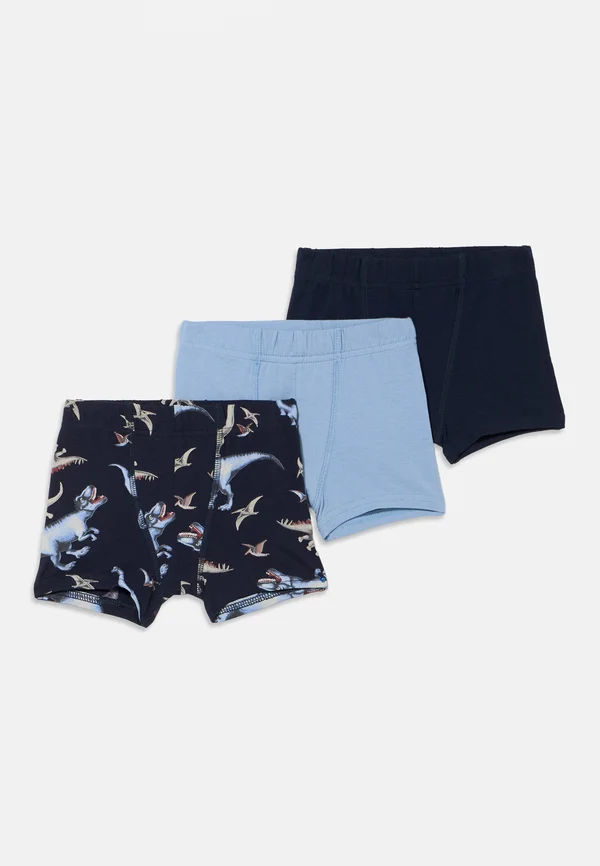 NMMTIGHTS DINO 3 PACK - Panties - navy blazer