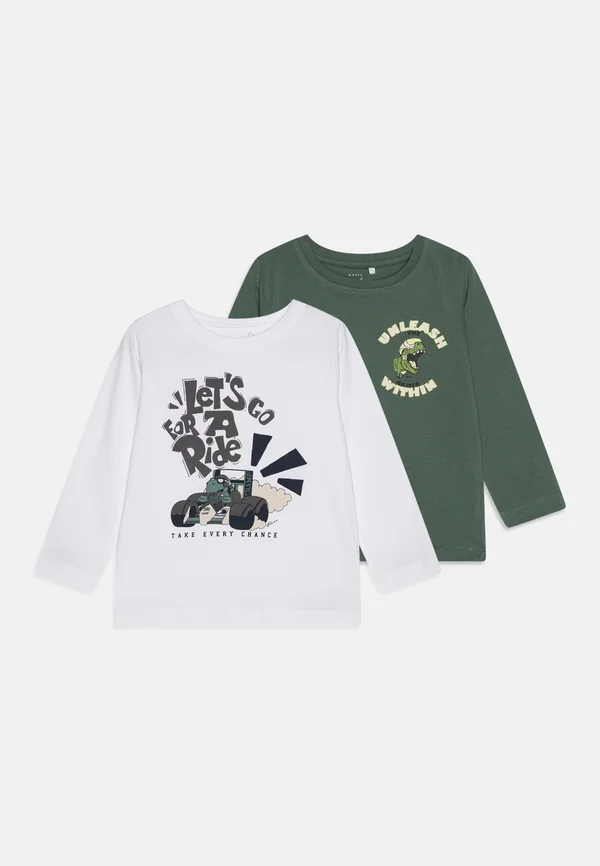 NMMVUX 2 PACK - Langarmshirt - dark forest
