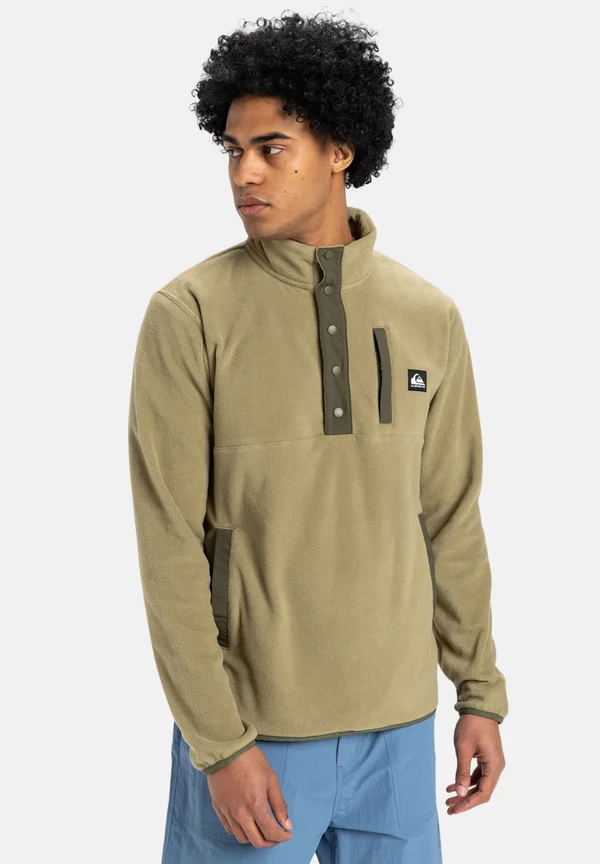 NO DESTINATION - Fleecepullover - aloe solid