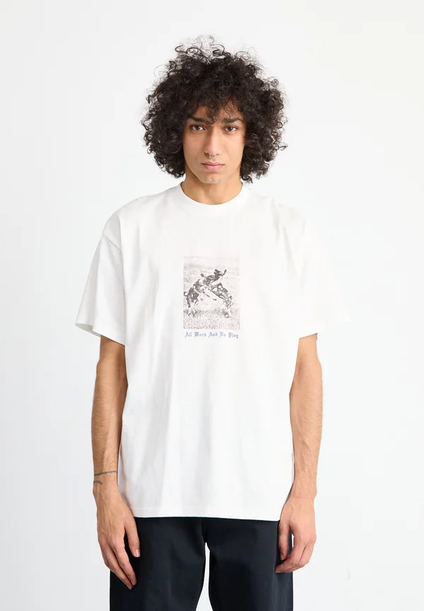 NO PLAY - T-Shirt print - white