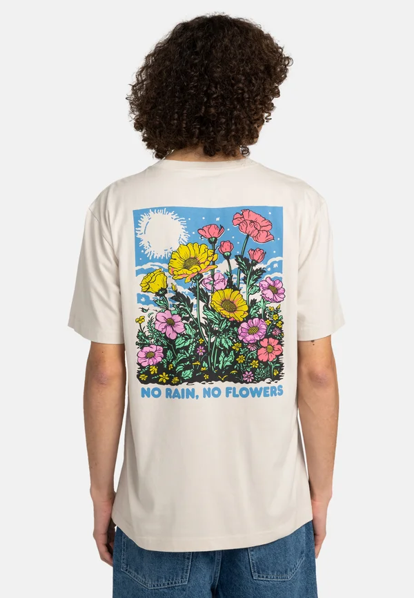 NO RAIN SS - T-Shirt print - oat milk
