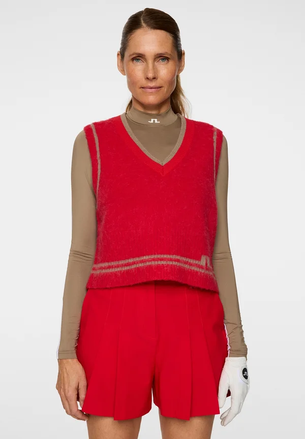 NOELLE - Strickpullover - red
