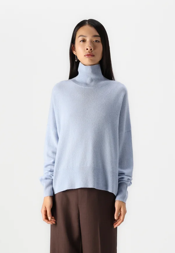 NOLA TURTLENECK - Strickpullover - pearl blue