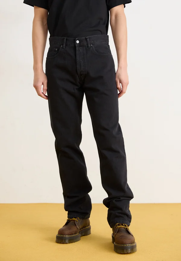 NOLAN PANT - Jeans Relaxed Fit - black stone washed