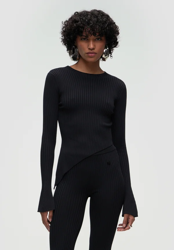 NORA V2 - Strickpullover - black