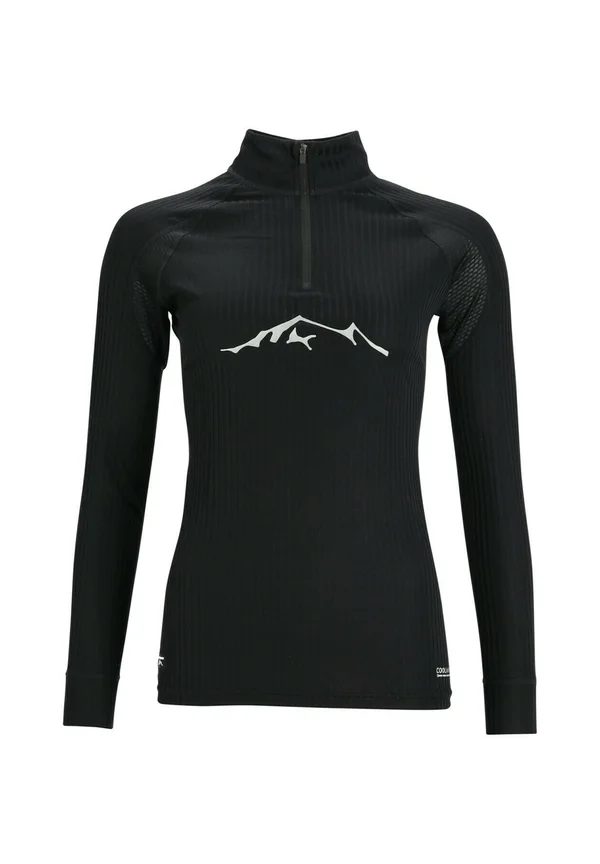 NORDIC PRO HALFZIP  - Unterhemd/-shirt - black