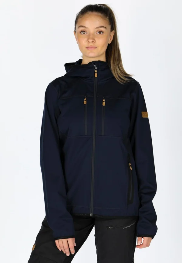 NORDKAP SOFTSHELL W - Softshelljacke - dk navy