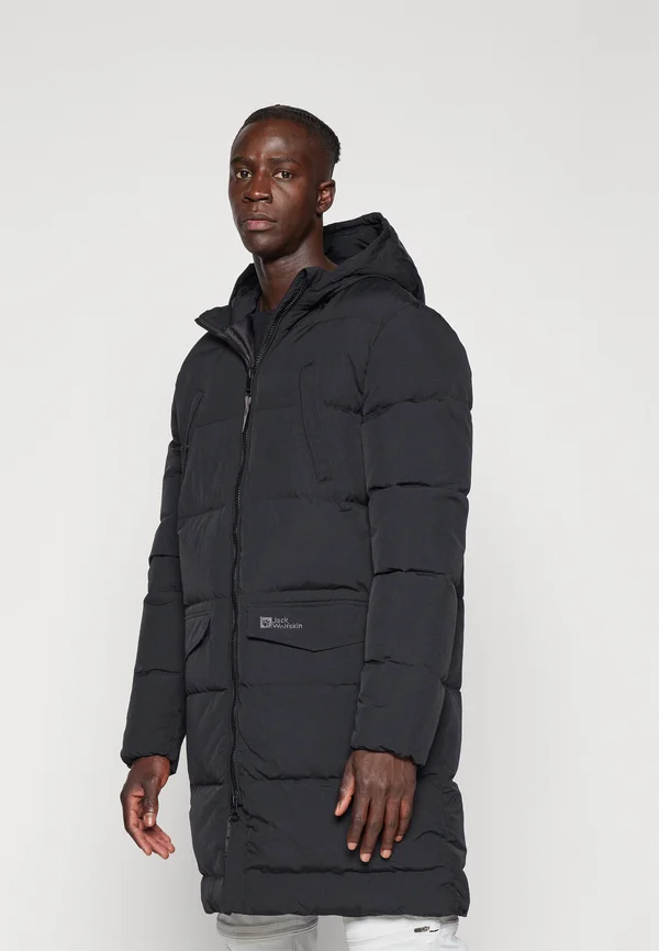 NORDLICHT PARKA M - Daunenmantel - black