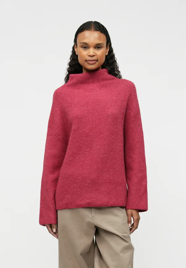 NORIS TURTLENECK - Strickpullover - earth red