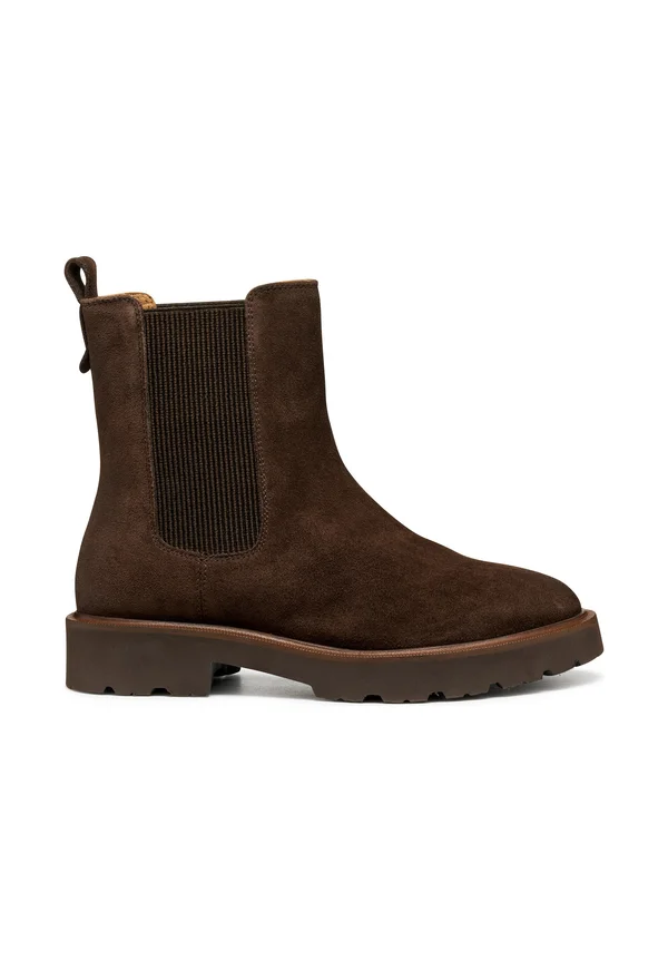 NORIZE - Plateaustiefelette - dk brown