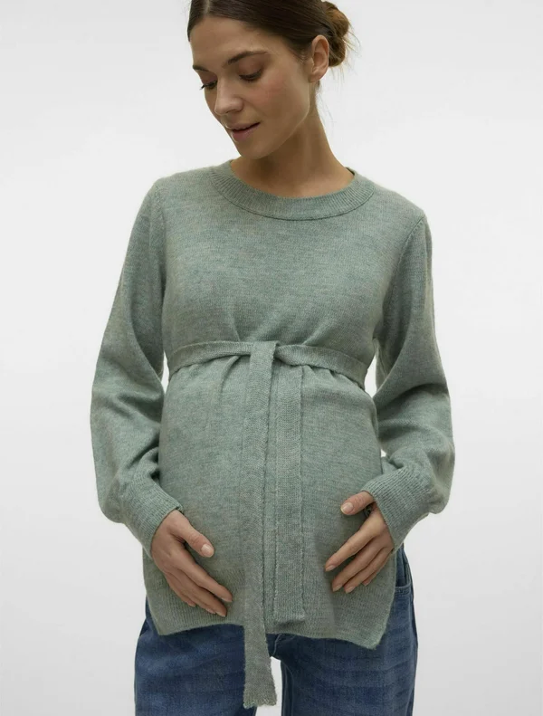 NORMAL GESCHNITTEN RUNDHALS - Strickpullover - chinois green