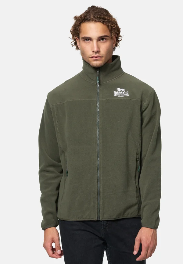 NORMALE PASSFORM ARDGOUR - Fleecejacke - olive/white