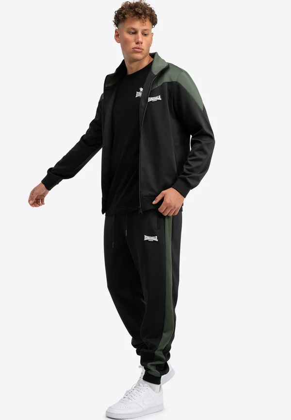 NORMALE PASSFORM CAUNTON - Trainingsanzug - black olive white