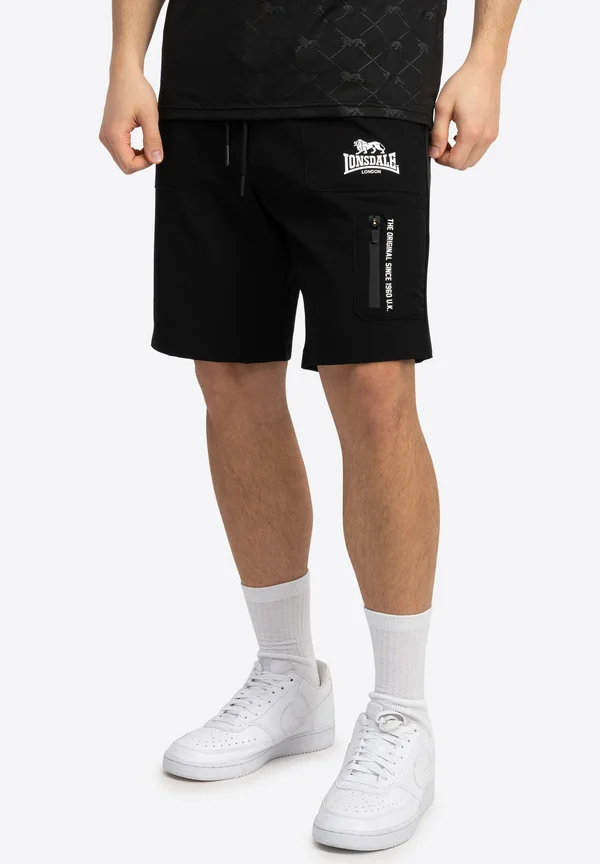 NORMALE PASSFORM HAVANT - Jogginghose - black white