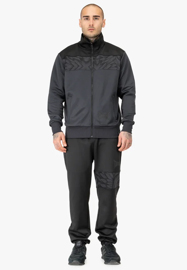 NORMALE PASSFORM SPIRIT SET - Trainingsanzug - black grey