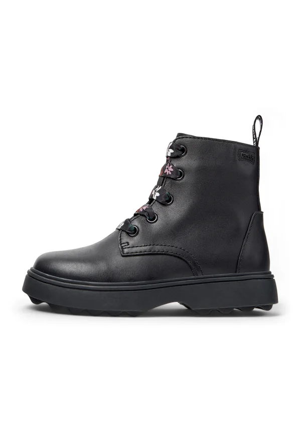 NORTE - Schnürstiefelette - black